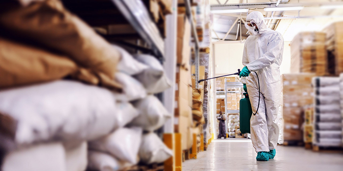 ضدعفونی انبار مواد غذایی با ازن ژنراتور